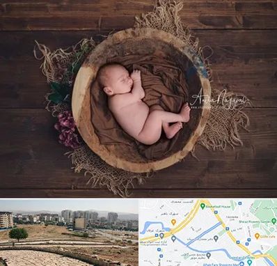 عکاسی نوزاد در کوی وحدت شیراز 