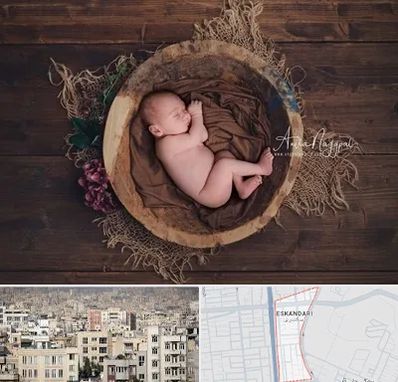 عکاسی نوزاد در اسکندری