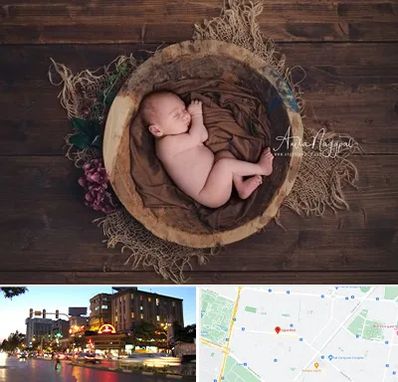 عکاسی نوزاد در بلوار سجاد مشهد 