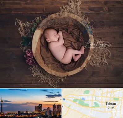 عکاسی نوزاد در غرب تهران 