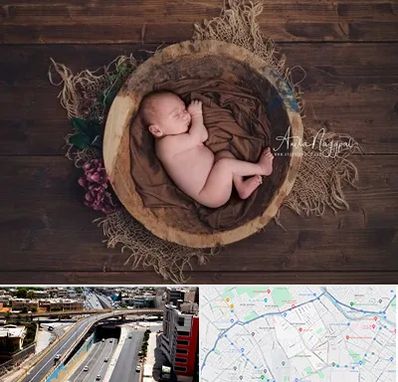 عکاسی نوزاد در ستارخان شیراز 