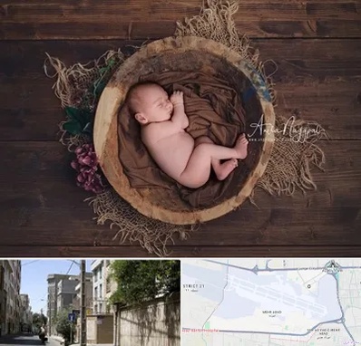 عکاسی نوزاد در مهرآباد