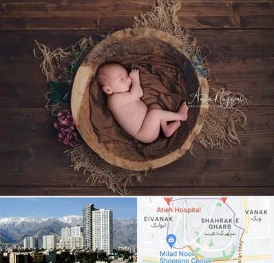 عکاسی نوزاد در شهرک غرب 