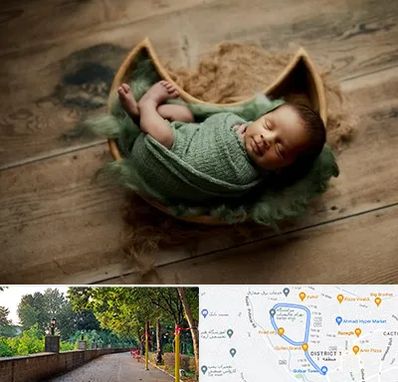 آتلیه نوزاد در فلکه گاز رشت 