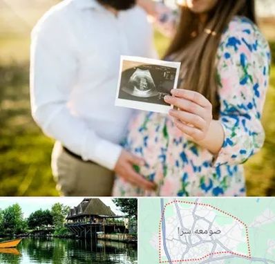 عکاسی بارداری در صومعه سرا