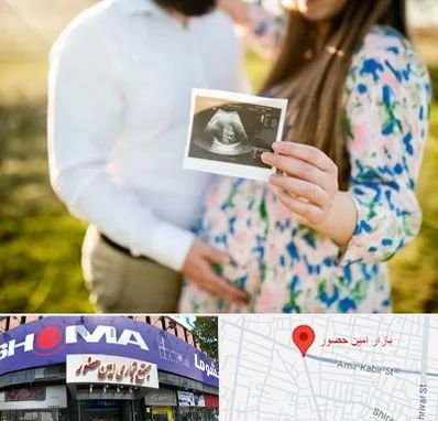 عکاسی بارداری در امین حضور