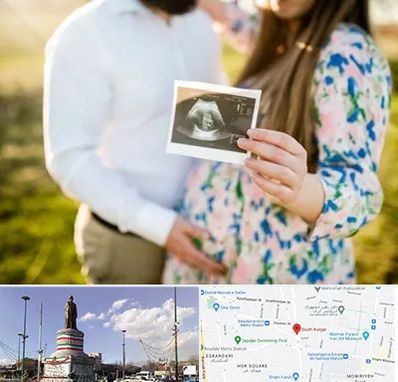 عکاسی بارداری در کارگر جنوبی 