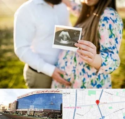 عکاسی بارداری در نصف راه تبریز