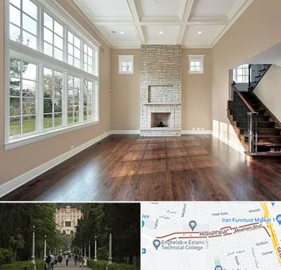 پارکت ارزان در بلوار معلم رشت 