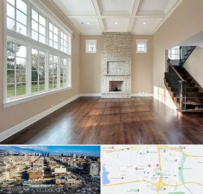 پارکت ارزان در شهرک راه آهن 