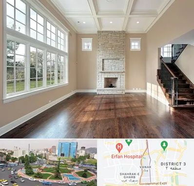 پارکت ارزان در ونک 