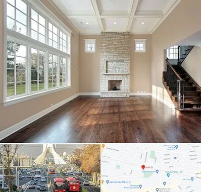 پارکت ارزان در خیابان آزادی 