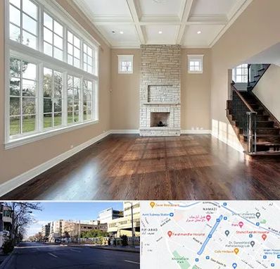 پارکت ارزان در خیابان ملاصدرا شیراز 