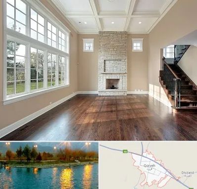 پارکت ارزان در قروه