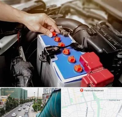 باتری سازی در بلوار فرحزادی