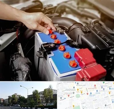 باتری سازی در میدان کاج