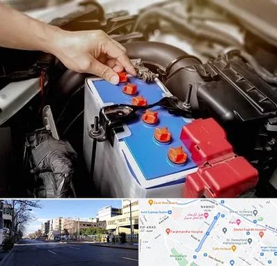 باتری سازی در خیابان ملاصدرا شیراز