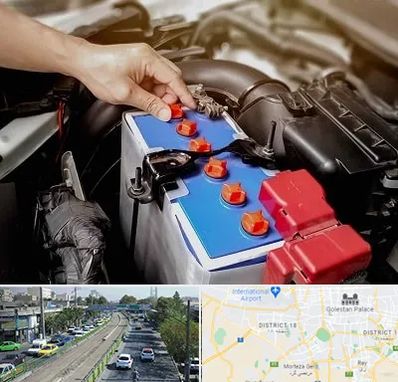 باتری سازی در جنوب تهران