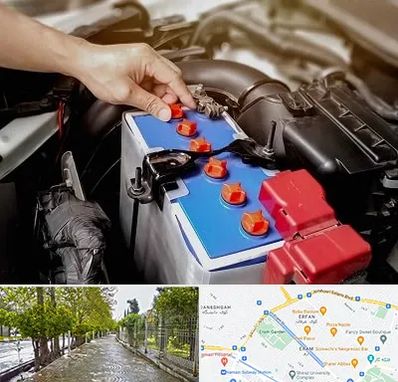 باتری سازی در خیابان ارم شیراز