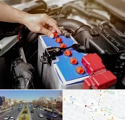 باتری سازی در بلوار معلم مشهد