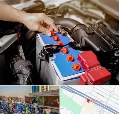 باتری سازی در لاله پارک تبریز