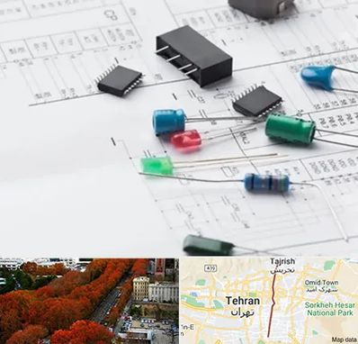 فروشگاه لوازم برق صنعتی در ولیعصر 
