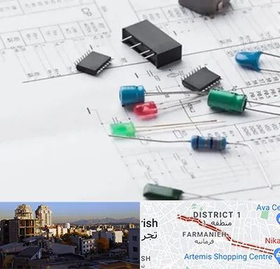 فروشگاه لوازم برق صنعتی در فرمانیه 