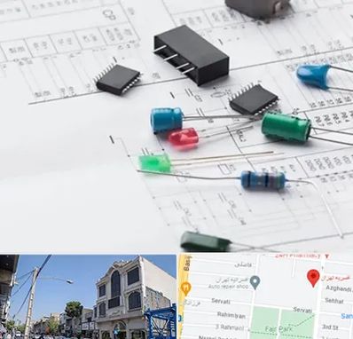 فروشگاه لوازم برق صنعتی در افسریه 