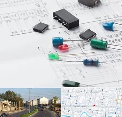 فروشگاه لوازم برق صنعتی در ضیابری رشت 