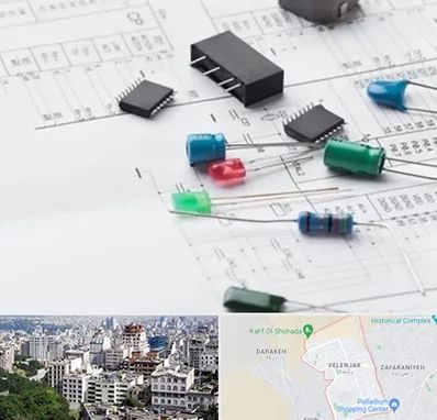 فروشگاه لوازم برق صنعتی در ولنجک 