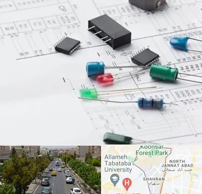 فروشگاه لوازم برق صنعتی در شهران 