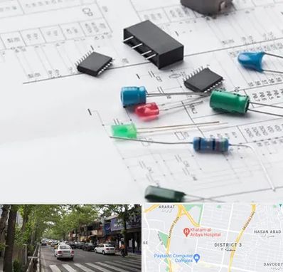 فروشگاه لوازم برق صنعتی در ظفر 