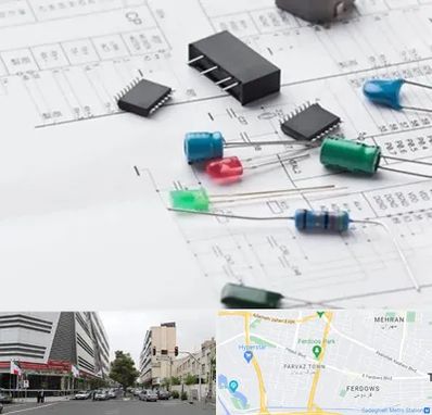 فروشگاه لوازم برق صنعتی در بلوار فردوس 