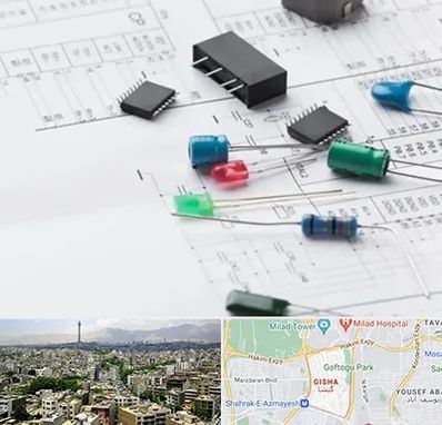 فروشگاه لوازم برق صنعتی در گیشا 