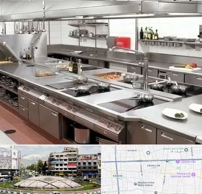 تجهیزات آشپزخانه صنعتی در مرکز تهران