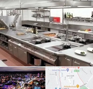 تجهیزات آشپزخانه صنعتی در گلسار رشت 