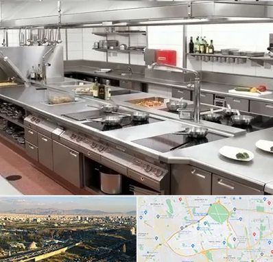 تجهیزات آشپزخانه صنعتی در منطقه 19 تهران 