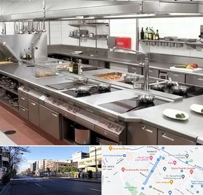 تجهیزات آشپزخانه صنعتی در خیابان ملاصدرا شیراز 