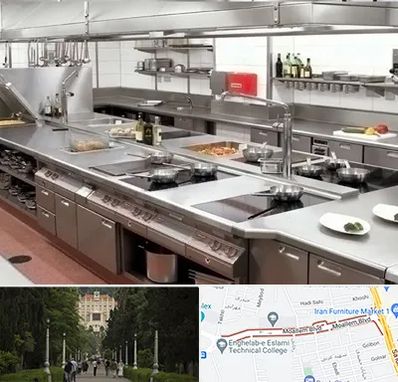 تجهیزات آشپزخانه صنعتی در بلوار معلم رشت 