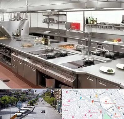 تجهیزات آشپزخانه صنعتی در خیابان زند شیراز 