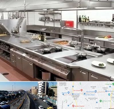 تجهیزات آشپزخانه صنعتی در پیروزی 