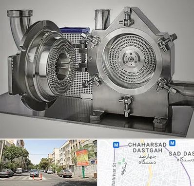 آسیاب صنعتی در چهارصد دستگاه 