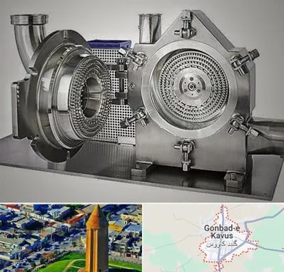 آسیاب صنعتی در گنبد کاووس