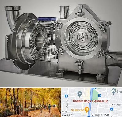 آسیاب صنعتی در چهارباغ اصفهان 