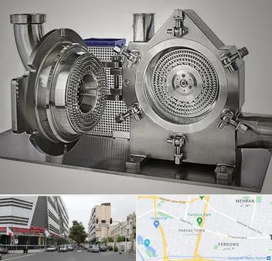 آسیاب صنعتی در بلوار فردوس 