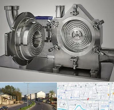 آسیاب صنعتی در ضیابری رشت 