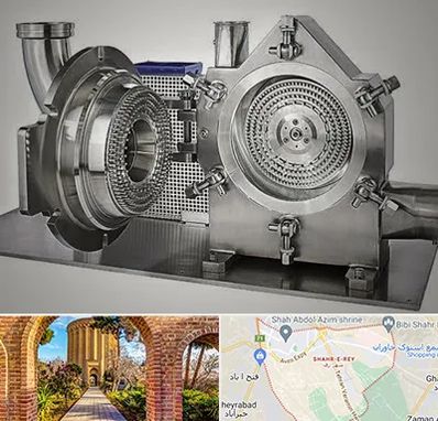 آسیاب صنعتی در شهر ری