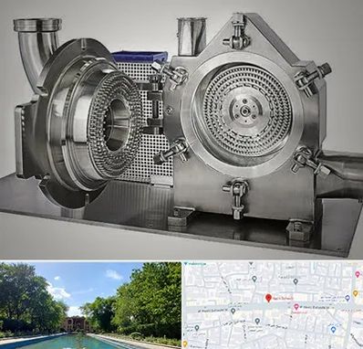 آسیاب صنعتی در هشت بهشت اصفهان 