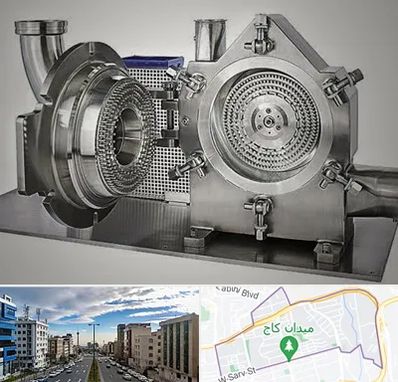 آسیاب صنعتی در سعادت آباد 