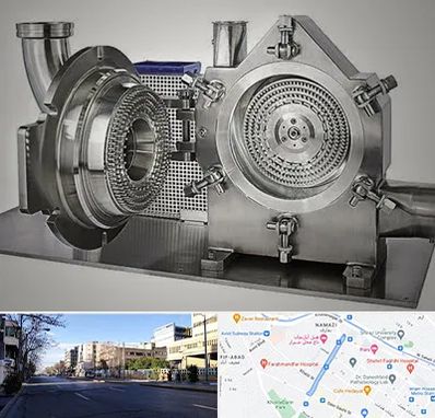 آسیاب صنعتی در خیابان ملاصدرا شیراز 